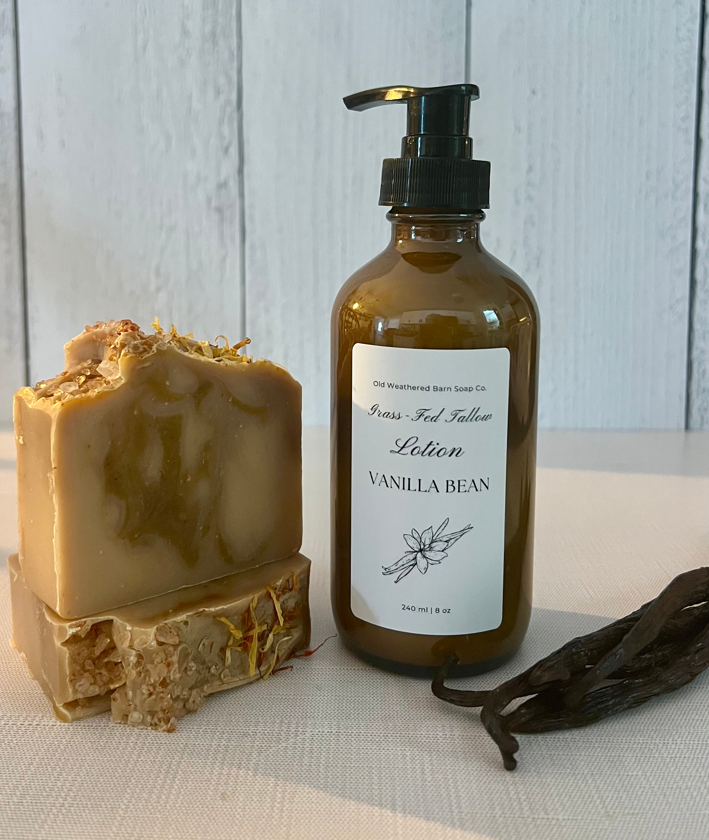 Vanilla Goat Milk Soap and Lotion Set