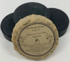 Black Lava Goat Milk Facial Bar