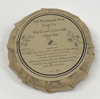 Black Lava Goat Milk Facial Bar